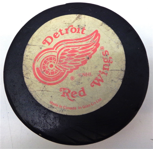 Detroit Red Wings Vintage Puck