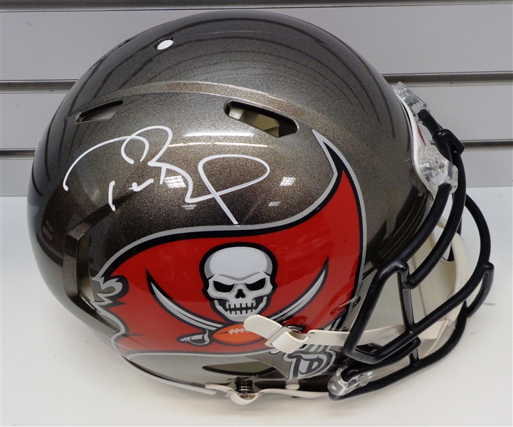 Tom Brady Autographed Tampa Bay Buccaneers Helmet