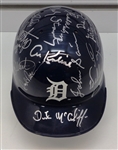 1968 Detroit Tigers Team Signed Mini Helmet (21 Autos)