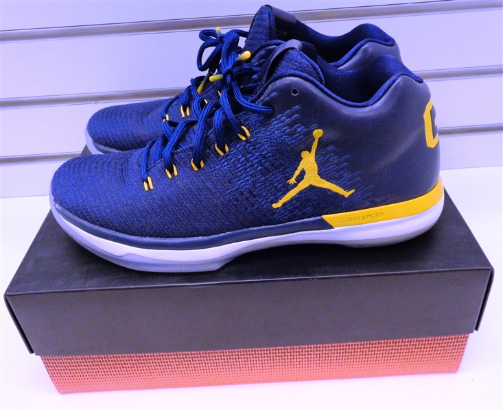 Nike Air Jordan XXXI Michigan Wolverines Shoes