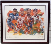 Our MVPs Autographed Artist Proof Lithograph (pick up only)