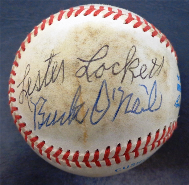 Negro League Legends Autographed Baseball (7 Autos)