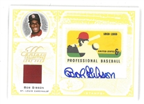 Bob Gibson #4/4 2005 Leaf Century Collection