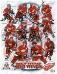 1997 Detroit Red Wings 11x14 Signed Photo