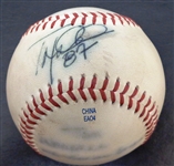 Tom Waddle Autographed Baseball