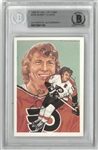 Bobby Clarke Autographed 1985-87 Hall of Fame Card