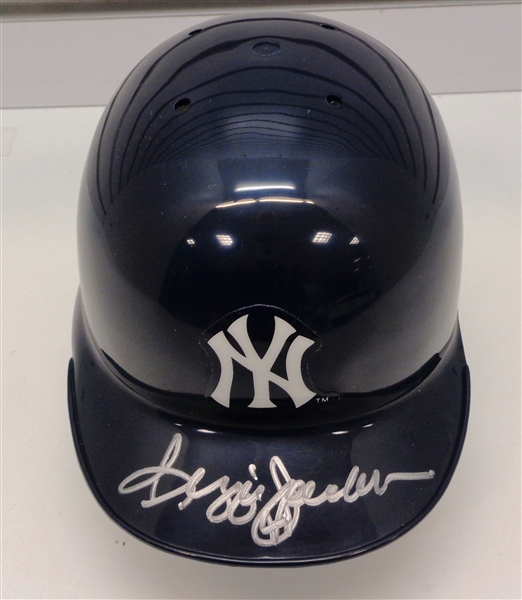 Reggie Jackson Autographed Mini Helmet