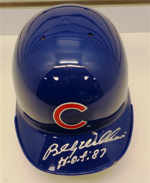 Billy Williams Autographed Mini Helmet
