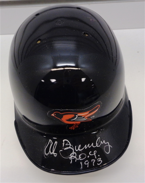 Al Bumbry Autographed Mini Helmet