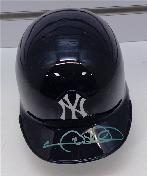 Gary Sheffield Autographed Mini Helmet
