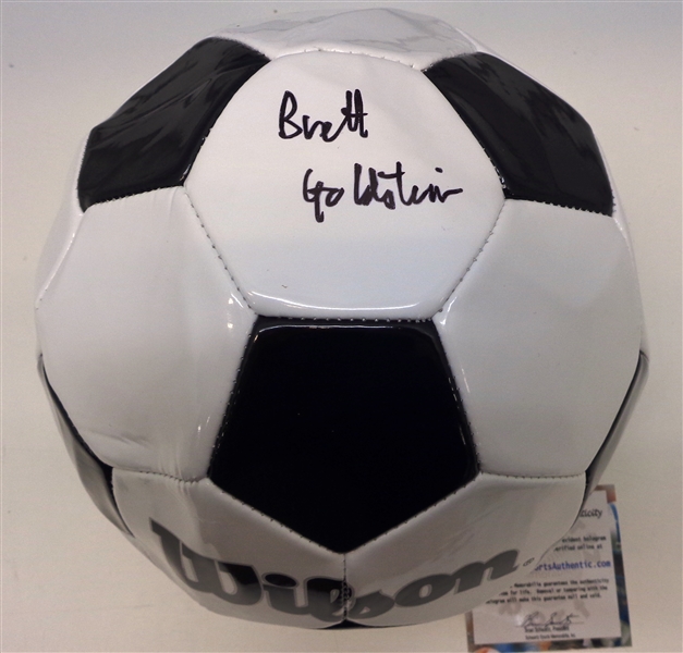 Brett Goldstein (Roy Kent) Autographed Soccer Ball