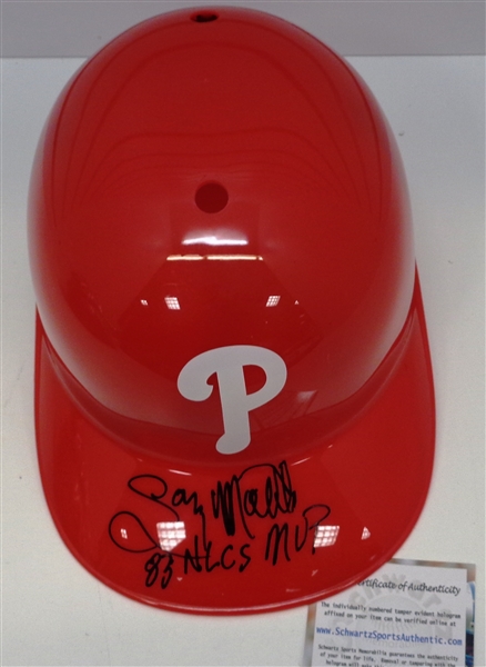 Gary Matthews Autographed Replica Helmet