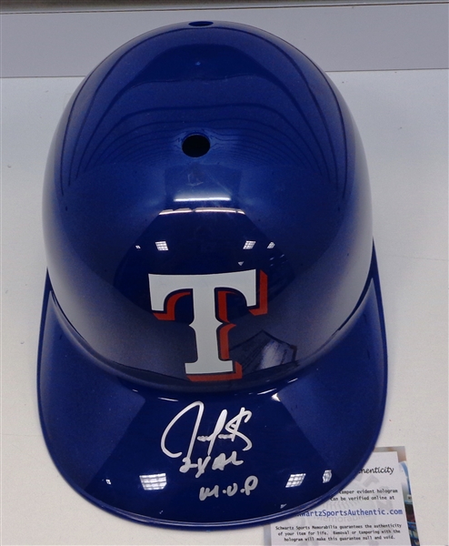 Juan Gonzalez Autographed Replica Helmet