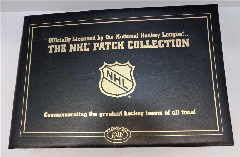 NHL Patch Collection in Binder