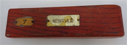 Tiger Stadium Tiger Den Armrest