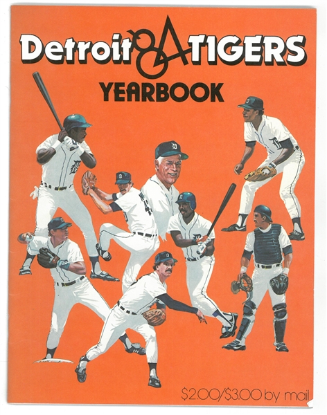 Detroit Tigers 1984 Yearbook