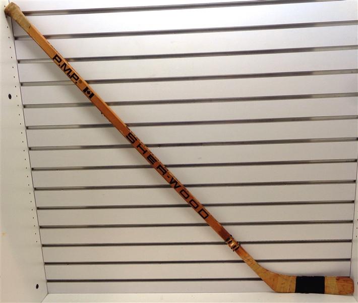 Pete Mahovlich Game Used Stick