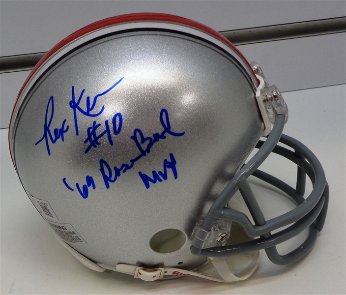 Rex Kern Autographed OSU Mini Helmet