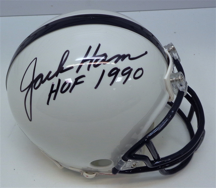 Jack Ham Autographed Penn State Mini Helmet