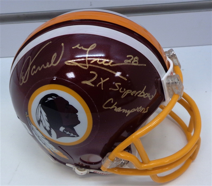 Darrell Green Autographed Redskins Mini Helmet
