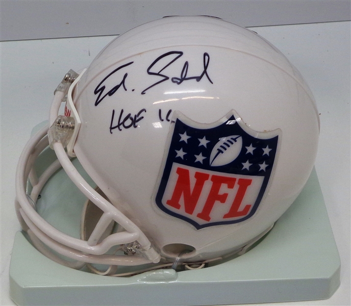 Ed Sabol Autographed NFL Mini Helmet