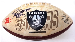 Dave Casper Autographed Raiders Football