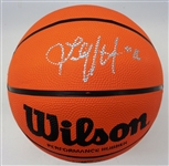 Lindsay Hunter Autographed Basketball