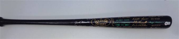 1984 Detroit Tigers Bat Signed by 6