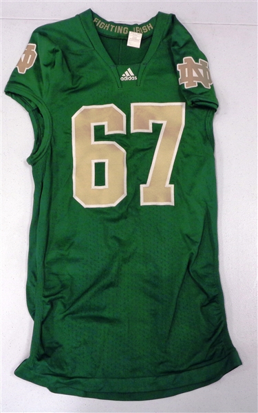 Notrte Dame Team Issued Football Jersey