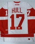 Brett Hull Autographed Red Wings Jersey