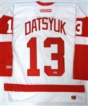 Pavel Datsyuk Autographed Red Wings Jersey