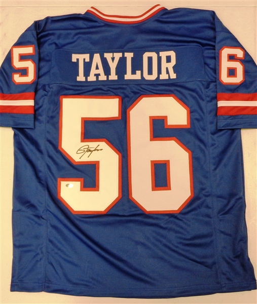 Lawrence Taylor Autographed Custom Jersey