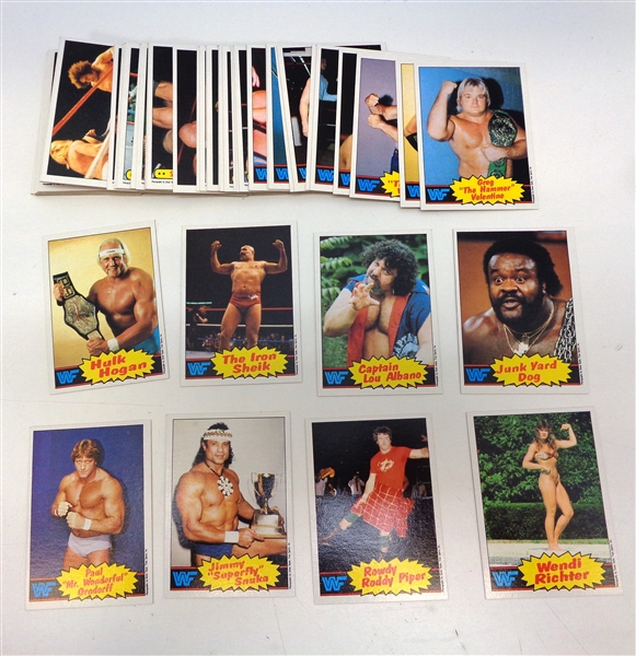 1985 Topps WWF Complete Set