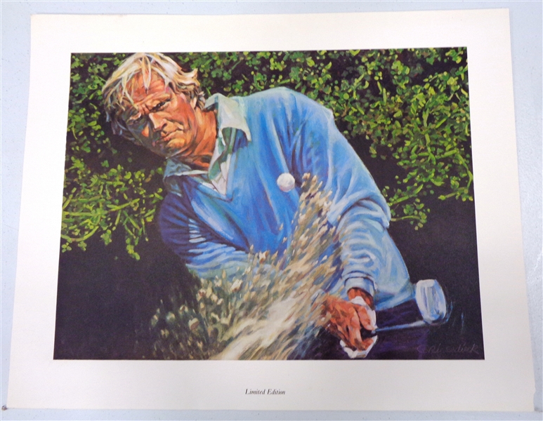 Jack Nicklaus 16x20 Lithograph