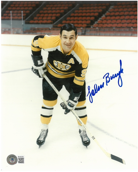 Johnny Bucyk Autographed 8x10