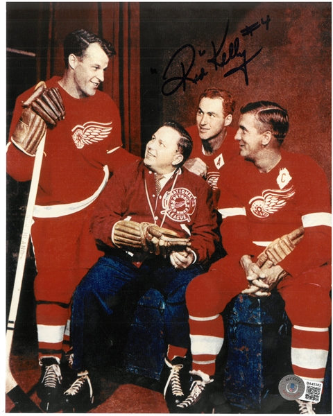 Red Kelly Autographed 8x10