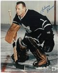 Johnny Bower Autographed 8x10
