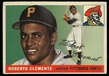 Roberto Clemente 1955 Topps Rookie Card