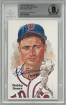 Bobby Doerr Autographed Perez-Steele Postcard