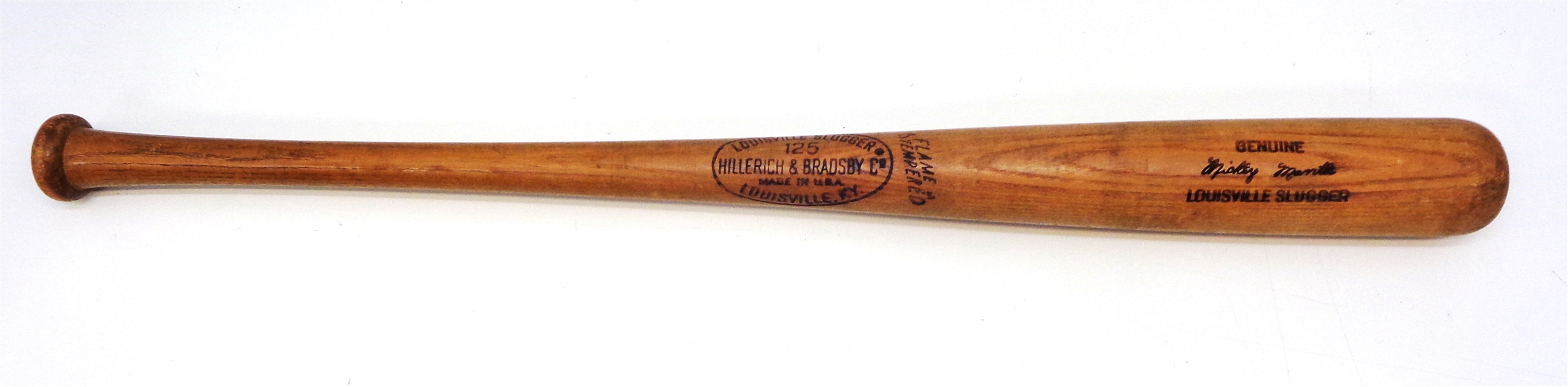 Lot Detail - Mickey Mantle Vintage Louisville Slugger Bat