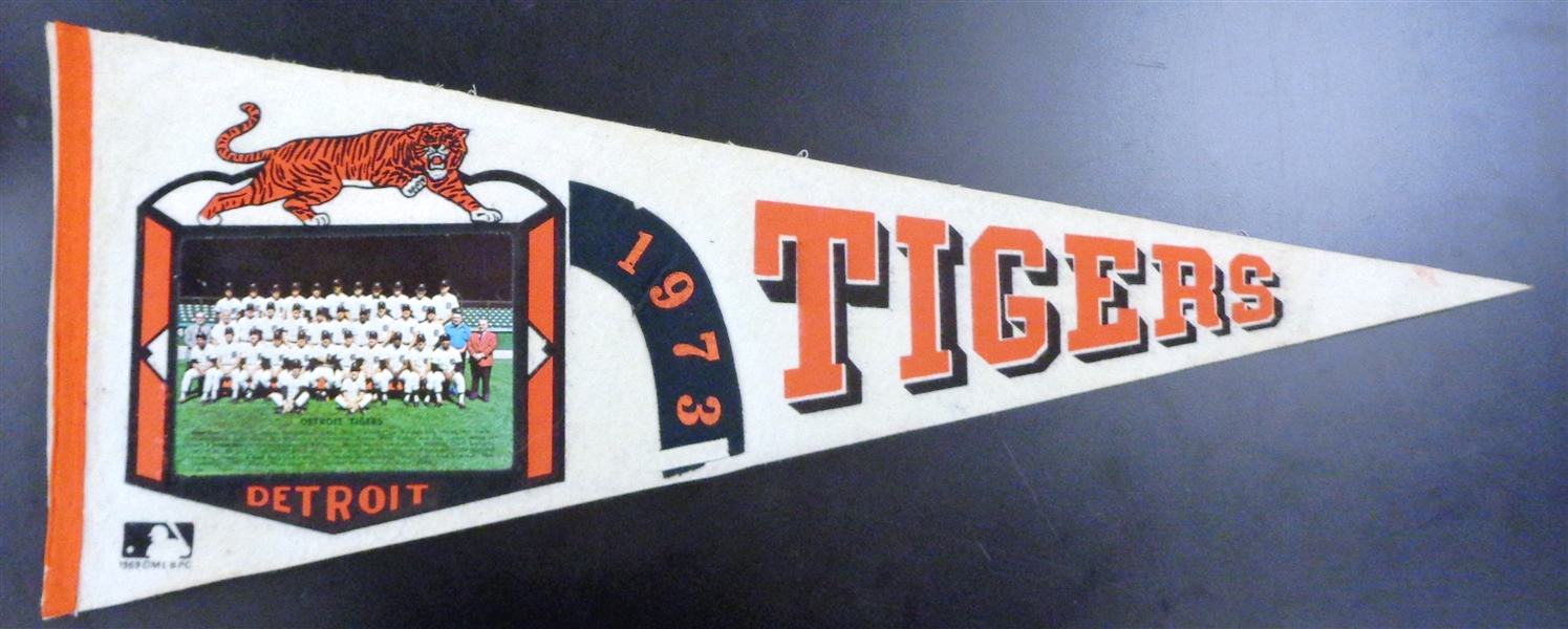 1973 Detroit Tigers Pennant