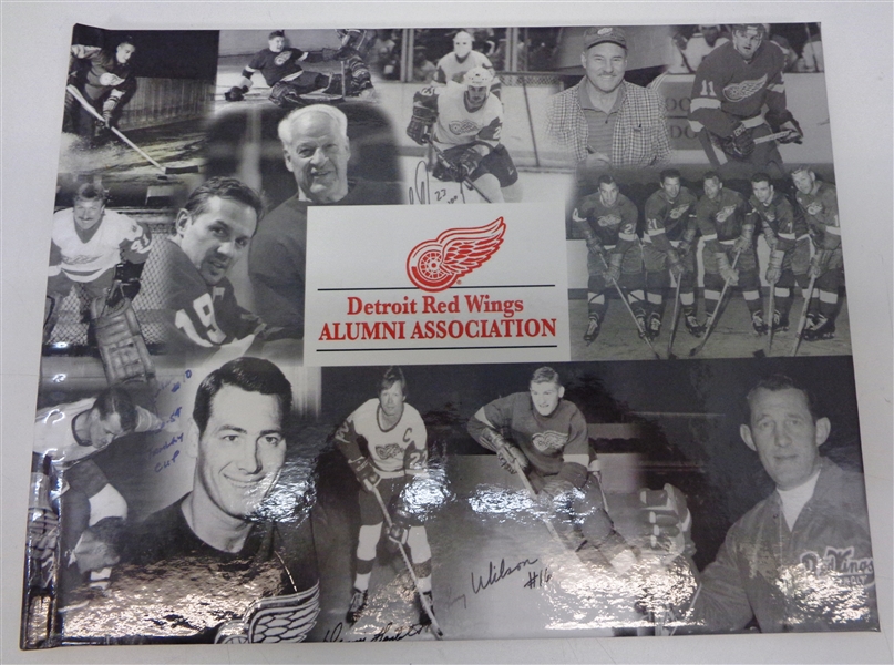 Red Wings Alumni Book Signed by 24