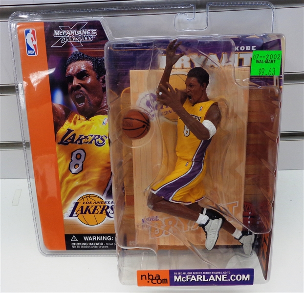 Kobe Bryant McFarlane Yellow Figure