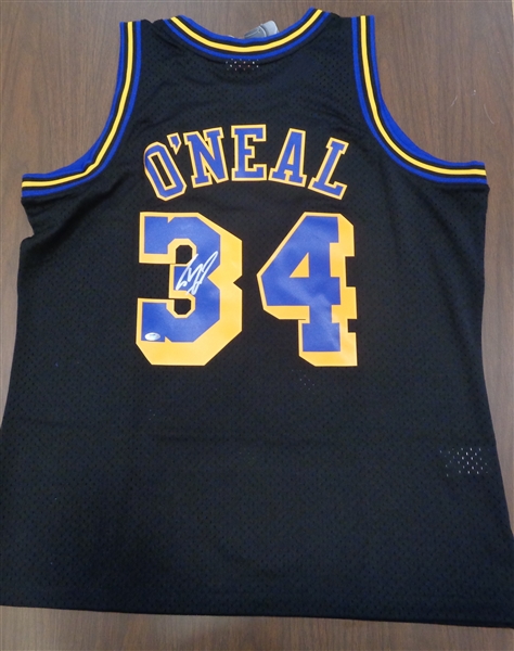 Shaquille ONeal Autographed Lakers Jersey