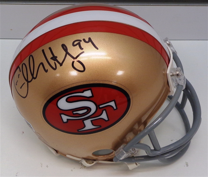 Charles Haley Autographed 49ers Mini Helmet