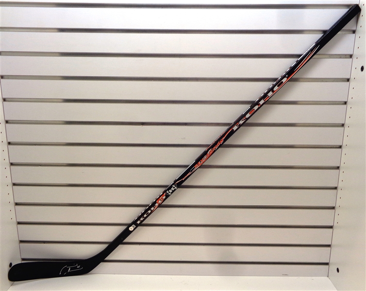 Marian Hossa Autographed Stick