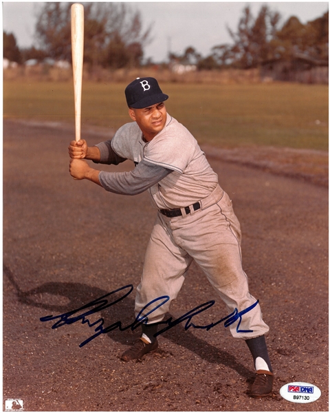 Roy Campanella Autographed 8x10 Photo