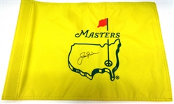 Jack Nicklaus Autographed Masters Flag
