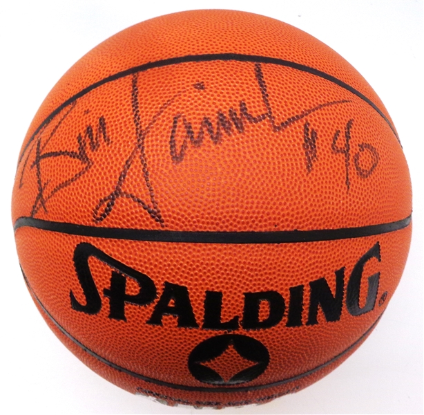 Bill Laimbeer Autographed Basketball