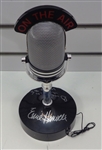Ernie Harwell & Budd Lynch Autographed AM/FM Radio Replica Microphone